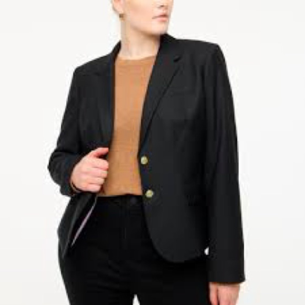 EUC Jcrew factory school boy blazer